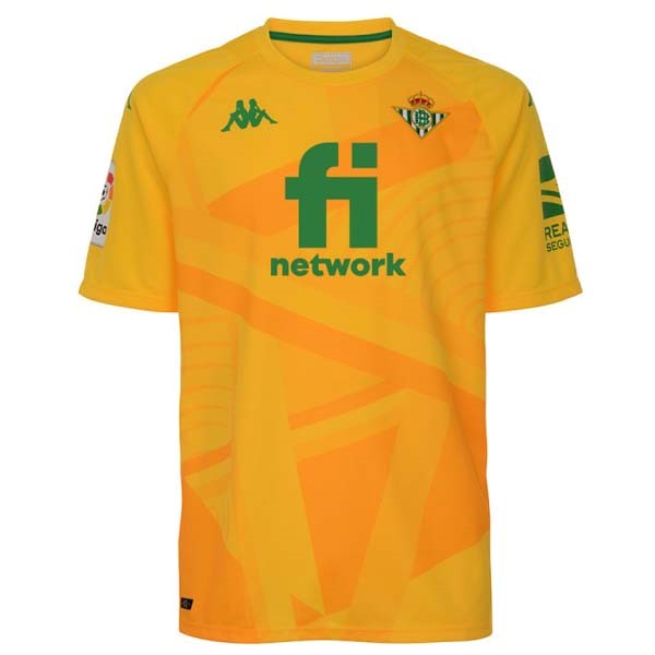 Thailand Trikot Real Betis Torwart 2021-2022 Gelb Günstige Fußballtrikots